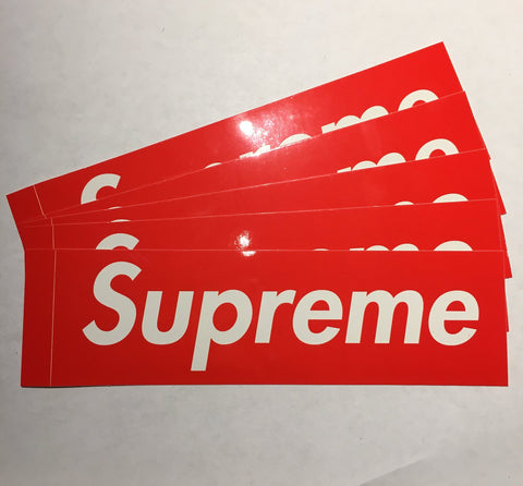 Supreme Stickers